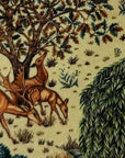 Woodland Serenity Nature-Inspired Polyester Tie