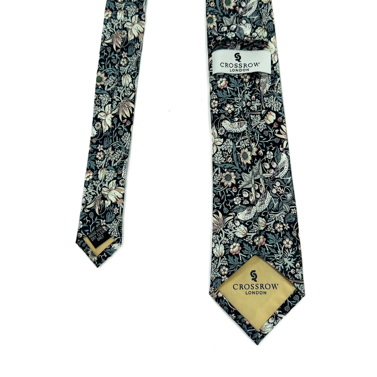 Strawberry Thief Dusk - Liberty Silk Tie (Pre-Order Only)