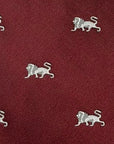 Lion’s Crest Woven Polyester Tie