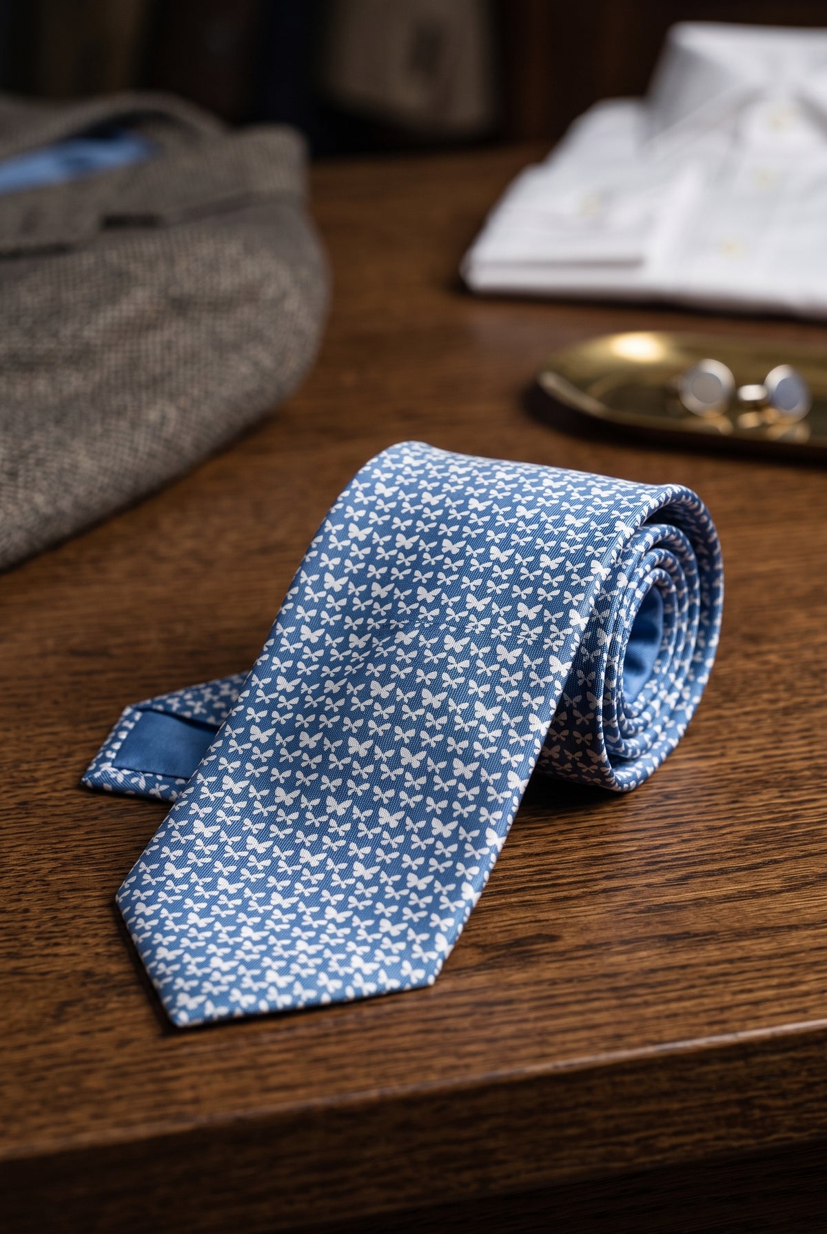 Chalkhill Blue - Silk Tie