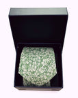 Sage Blossom Meadow - Cotton Tie