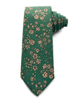 Emerald Bloom - Cotton Tie