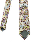 Thorpe Purple Liberty Tana Lawn cotton tie, handmade from genuine Liberty fabric.