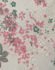 Blossom Drift – Ivory Floral Jacquard Tie