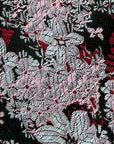 Midnight Garden – Black Floral Jacquard Tie