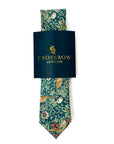 Strawberry Thief Teal — Kids' Tie