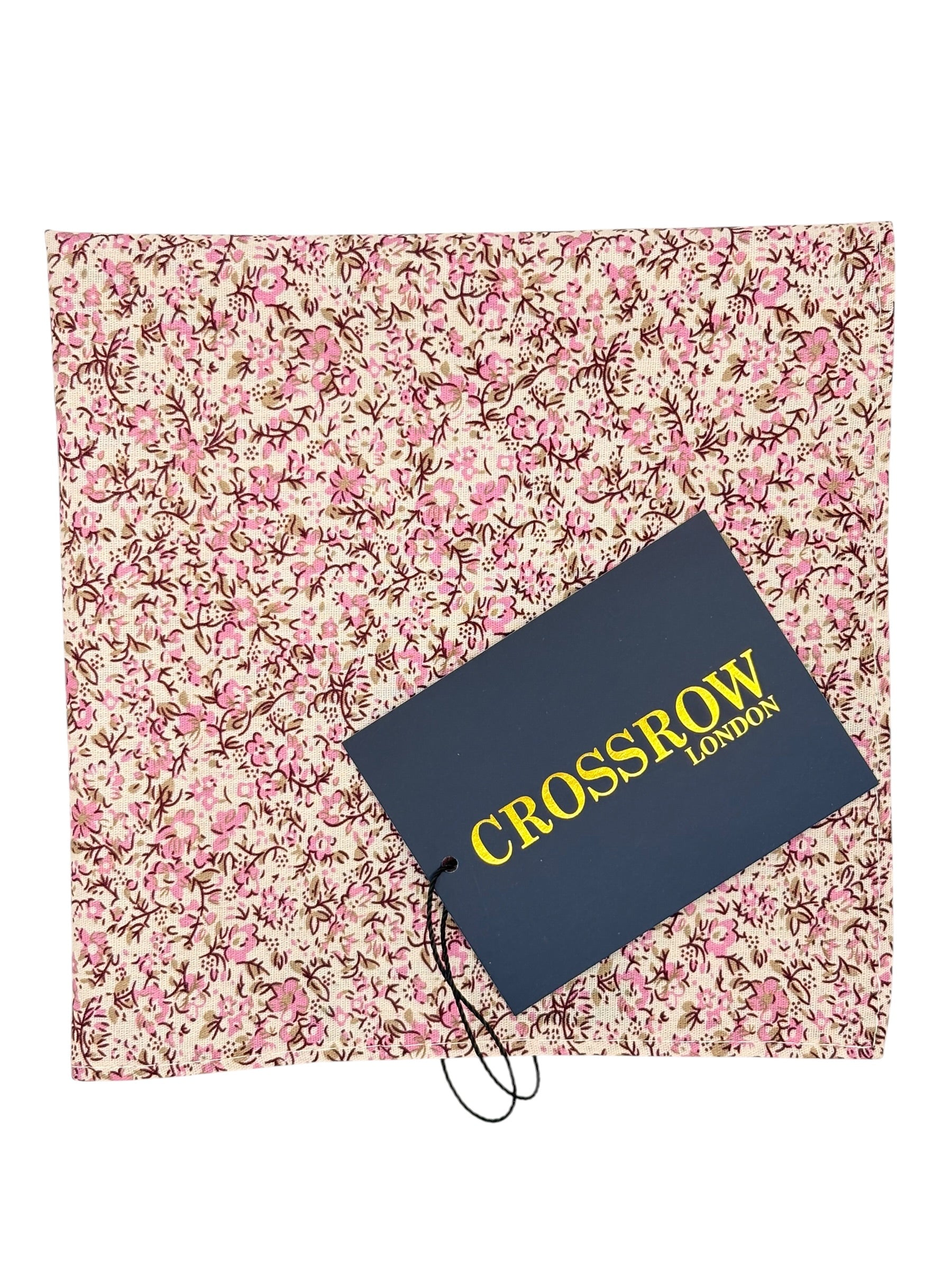 Rosemoor Bloom - Cotton Pocket Square