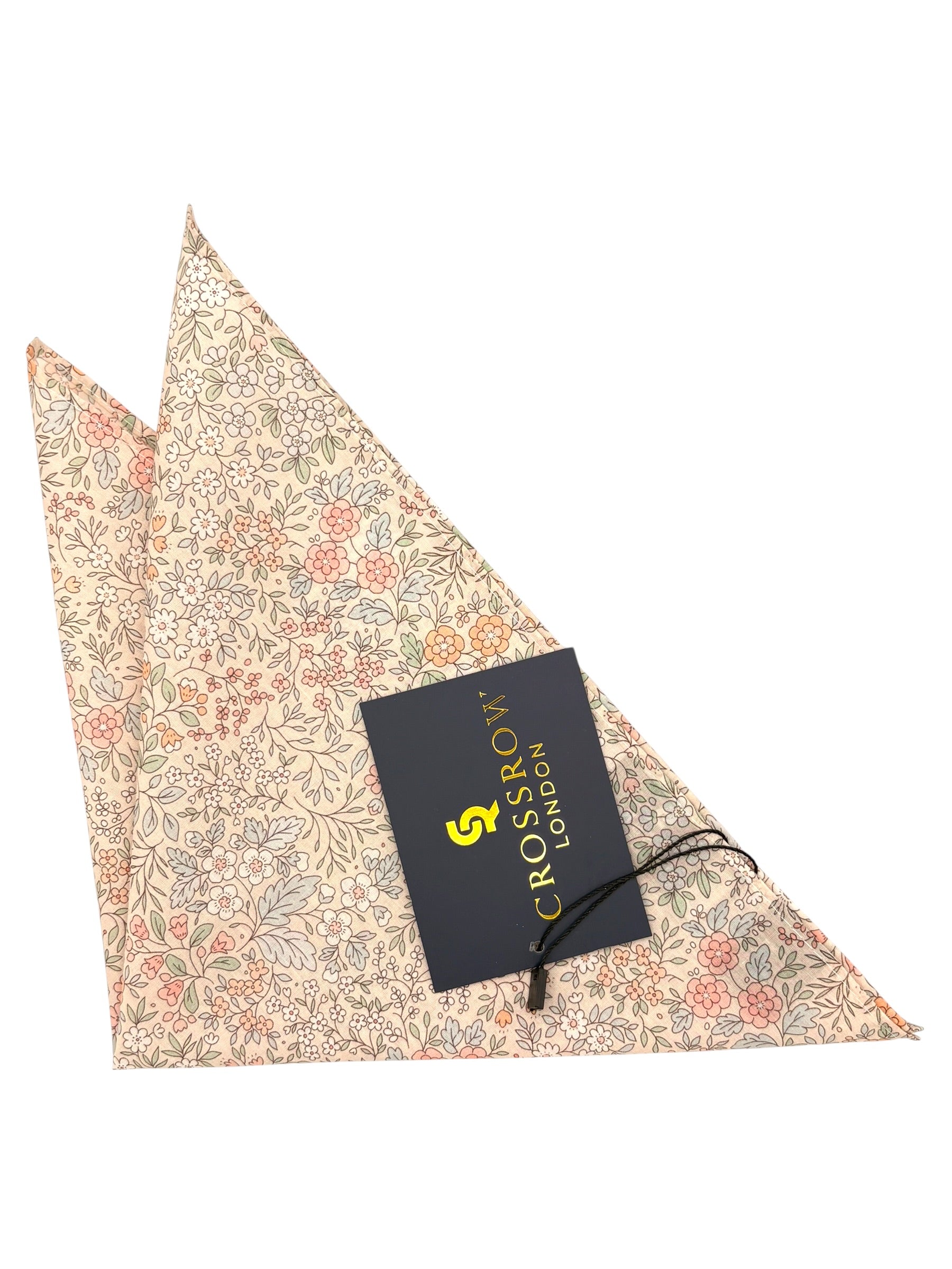 Spring Whimsy - Cotton Pocket Square