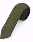 Holland Park Herringbone Wool Tie