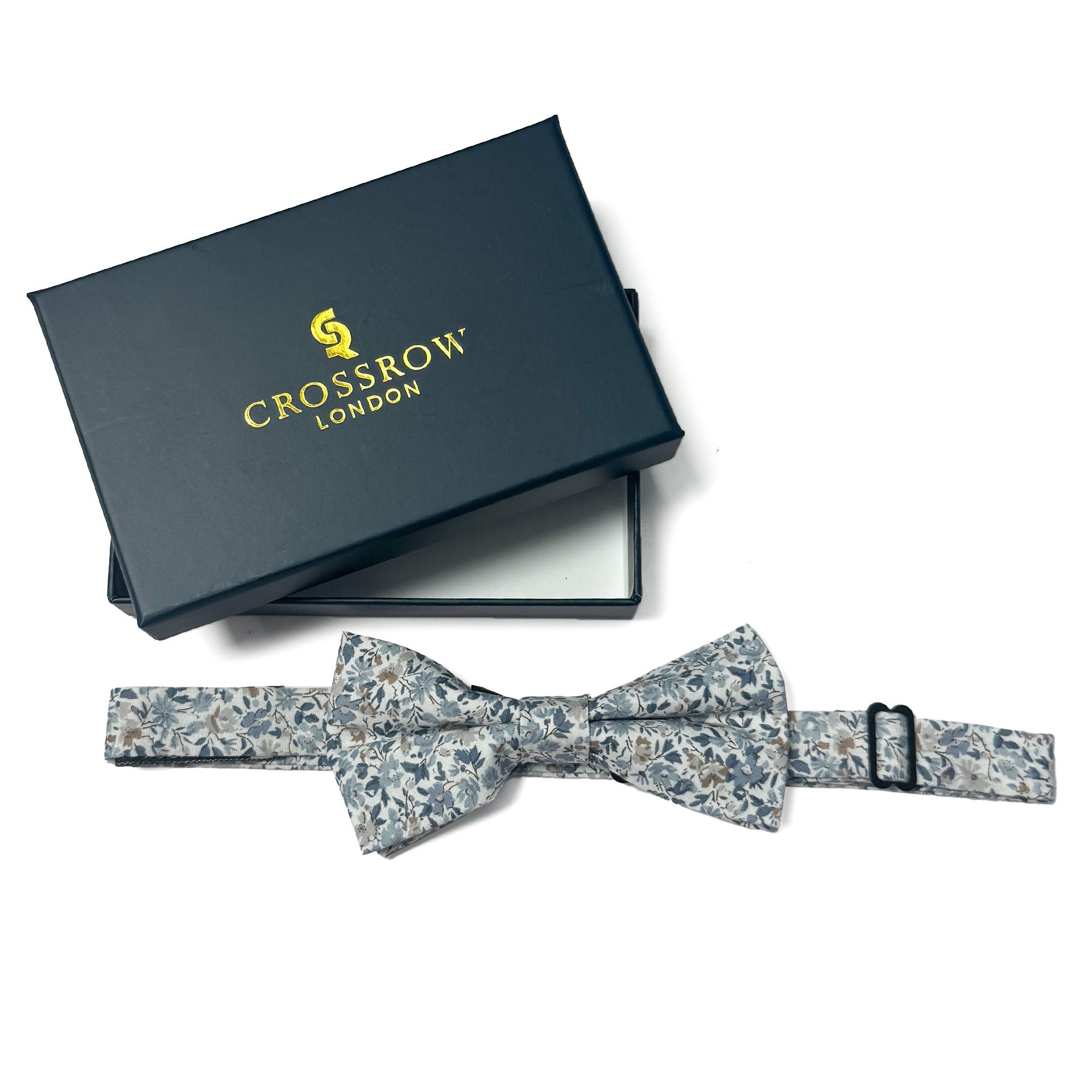 Azure Bloom - Men's Bow Tie