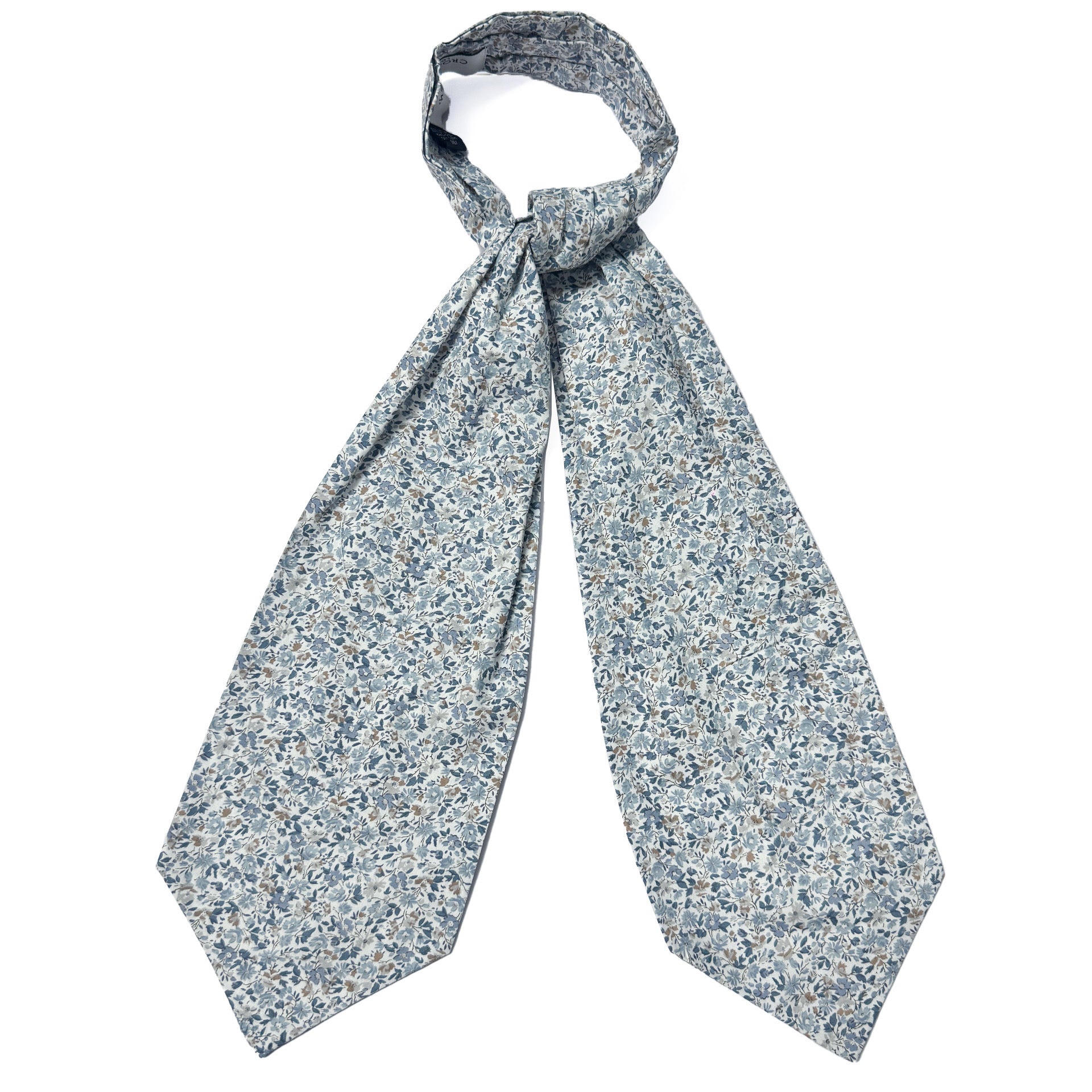 Azure Bloom - Cotton Cravat