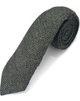 Whitehall Herringbone Wool Tie